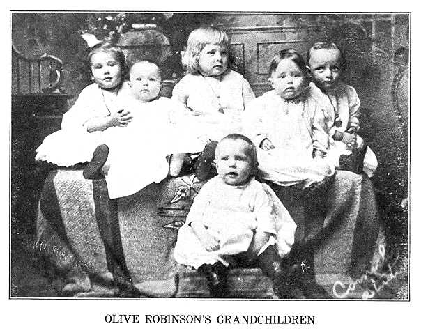 Olive Robinson's grandchildren